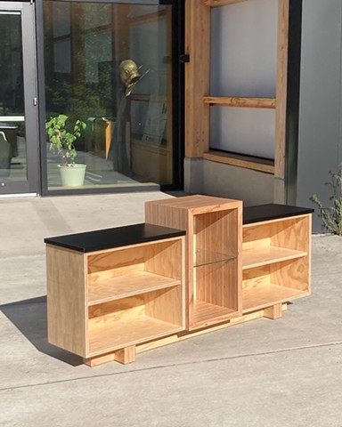 Mass Timber Bookcase