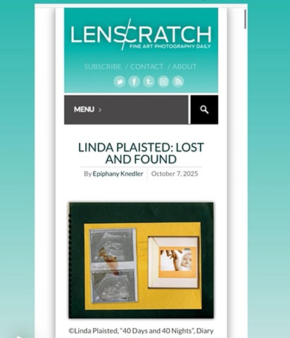 October 2025- Featured on Lenscratch