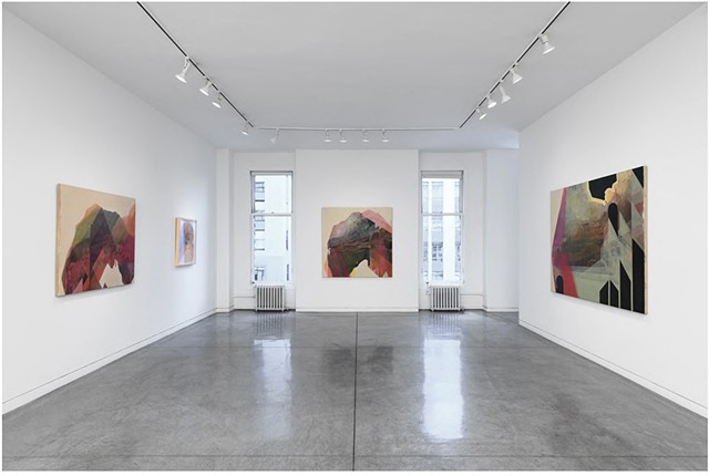 Installation view of Maybaum Gallery