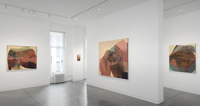 Instalation views of Boundary Convergence at Maybaum Galley 2026