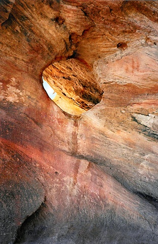 Aboriginal Handprint Wall at Mutawintji National Park, NSW