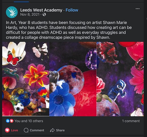 I was featured at Leeds West Academy in the UK in November, 2021