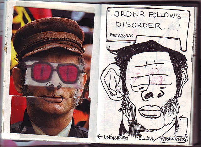 order follows disorder
