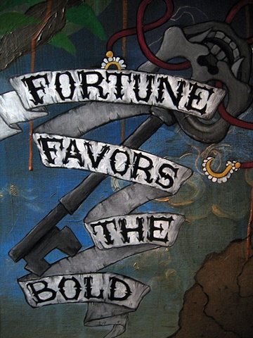 Fortune Favors the Bold (Detail 2)
Private Collection  