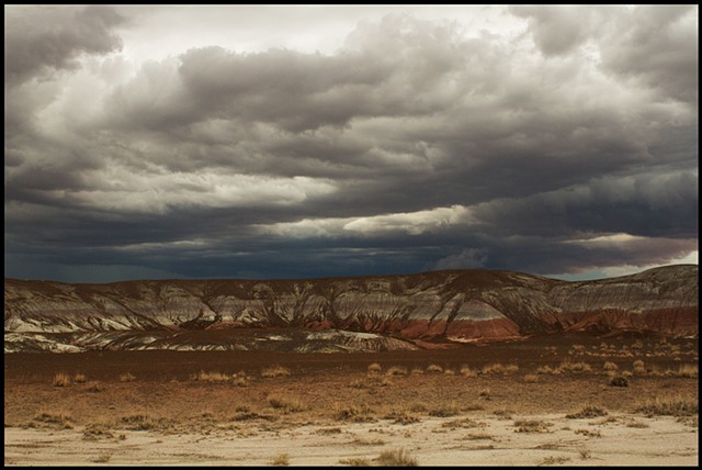 Storm on the Painted Desert