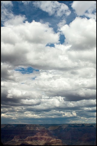 Sky of Clouds Above Grand Canyon 