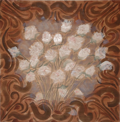 white roses [sold]