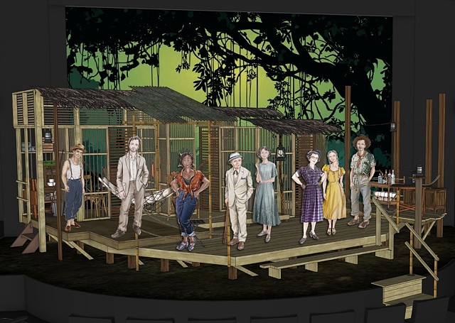 THE NIGHT OF THE IGUANA, Boston Court
