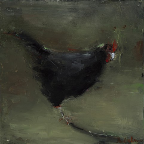 Black Chicken- SOLD