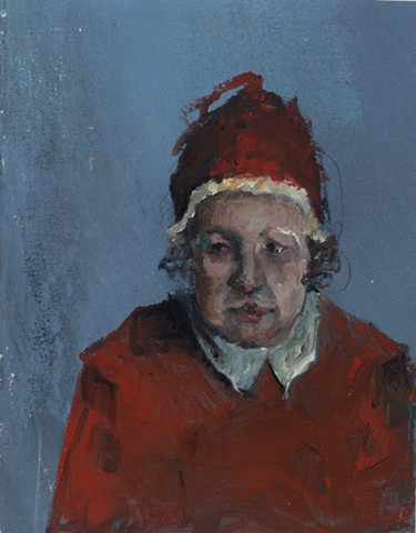 Man in Red- SOLD