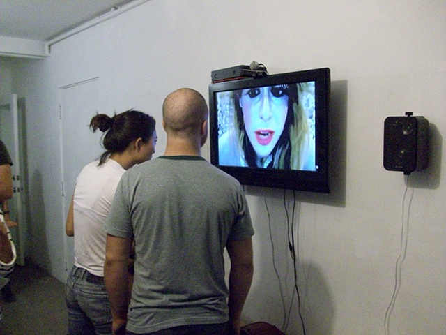 Live Video Chat from Sabina Lee Gallery to Human Resources Gallery, Los Angeles 