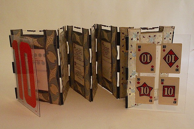 Accordian Book sculpture