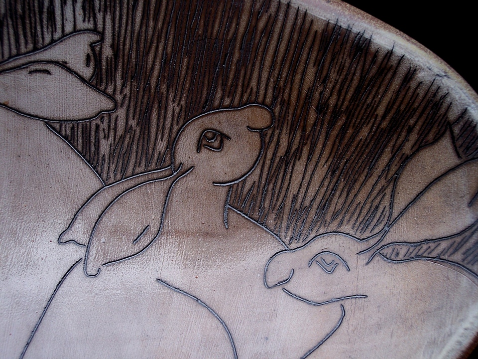 Rabbit Platter Closeup