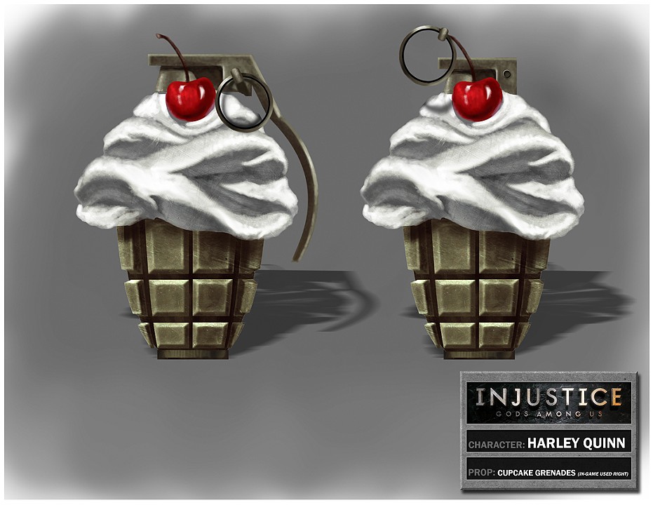 Harley Quinn's Cupcake Grenade