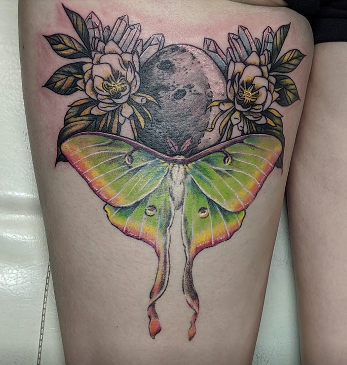 Luna moth for Niccole