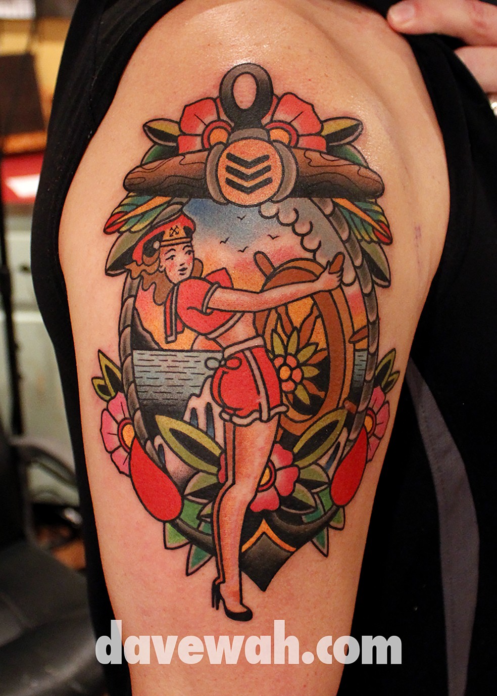 DAVE WAH - Tattoo Artist - Baltimore Maryland, image size:984x1377