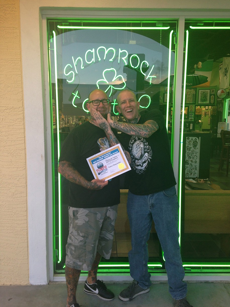 SHAMROCK TATTOO world class tattooing in Ormond Beach FL