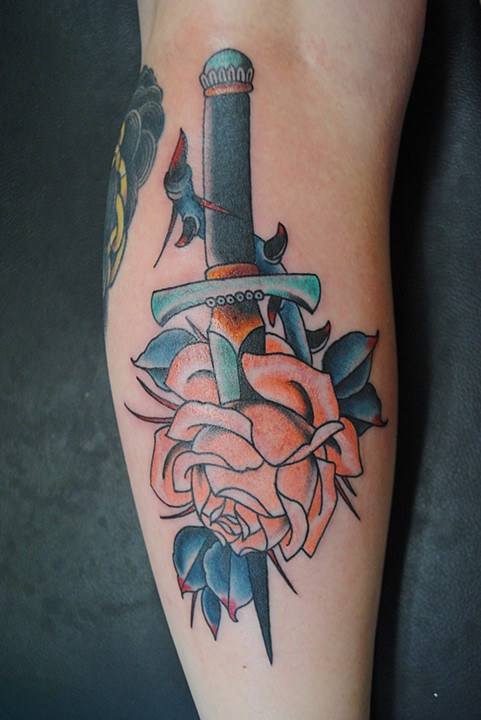 Dagger and Rose