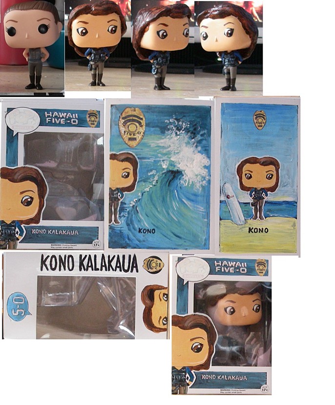 Em - porium Art - Hawaii 5-0 Funko Pop