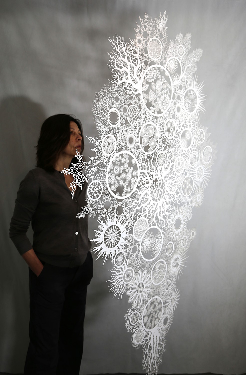 Magic Circle Variation Rogan Brown Rogan Brown - Paper Sculptures