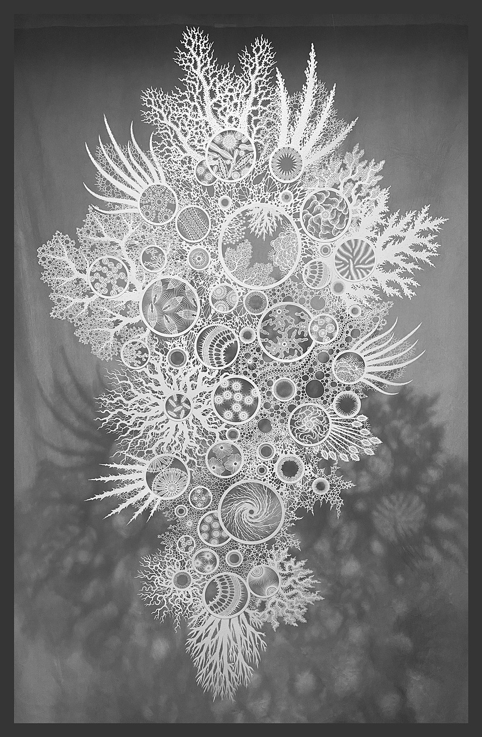 Magic Circle Variation Rogan Brown Rogan Brown - Paper Sculptures