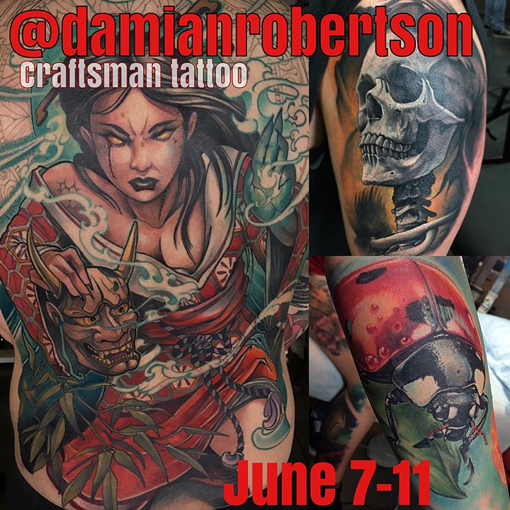Craftsman tattoo parlour